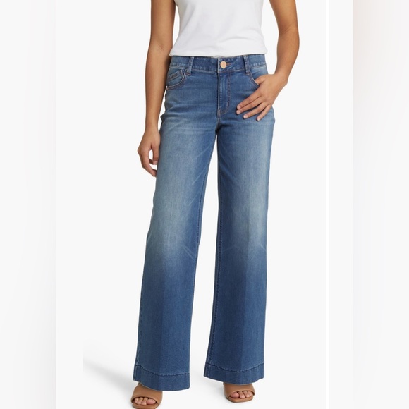 Wit & Wisdom Ab Solution High Waist Wide Leg Jeans - Picture 1 of 3